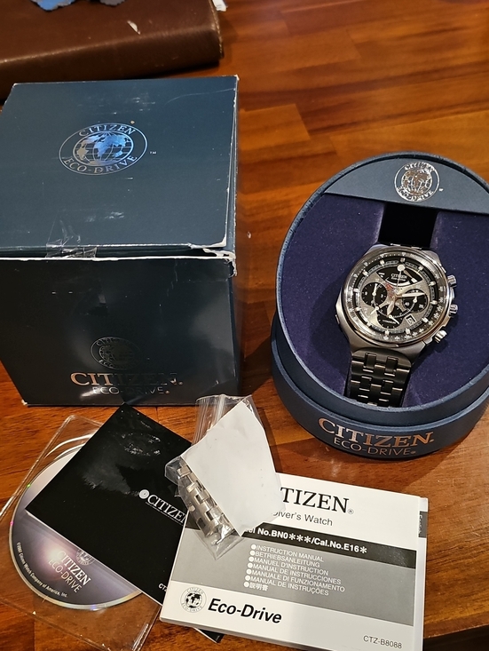 Citizen Other - Citizen Calibre 2100 Full Titanium Eco-drive Sports Chronograph